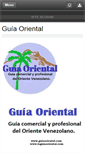 Mobile Screenshot of guiaoriental.com