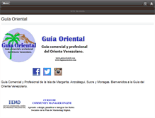 Tablet Screenshot of guiaoriental.com